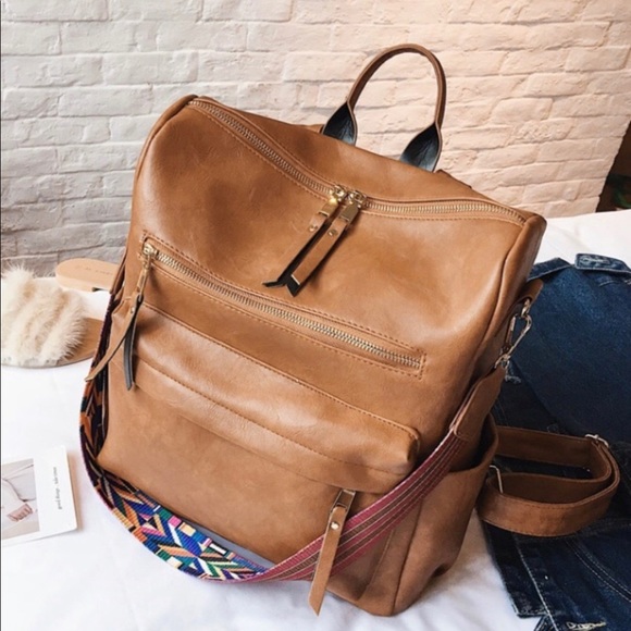 ‘LIMA’ Vegan Leather Backpack - Picture 3 of 6